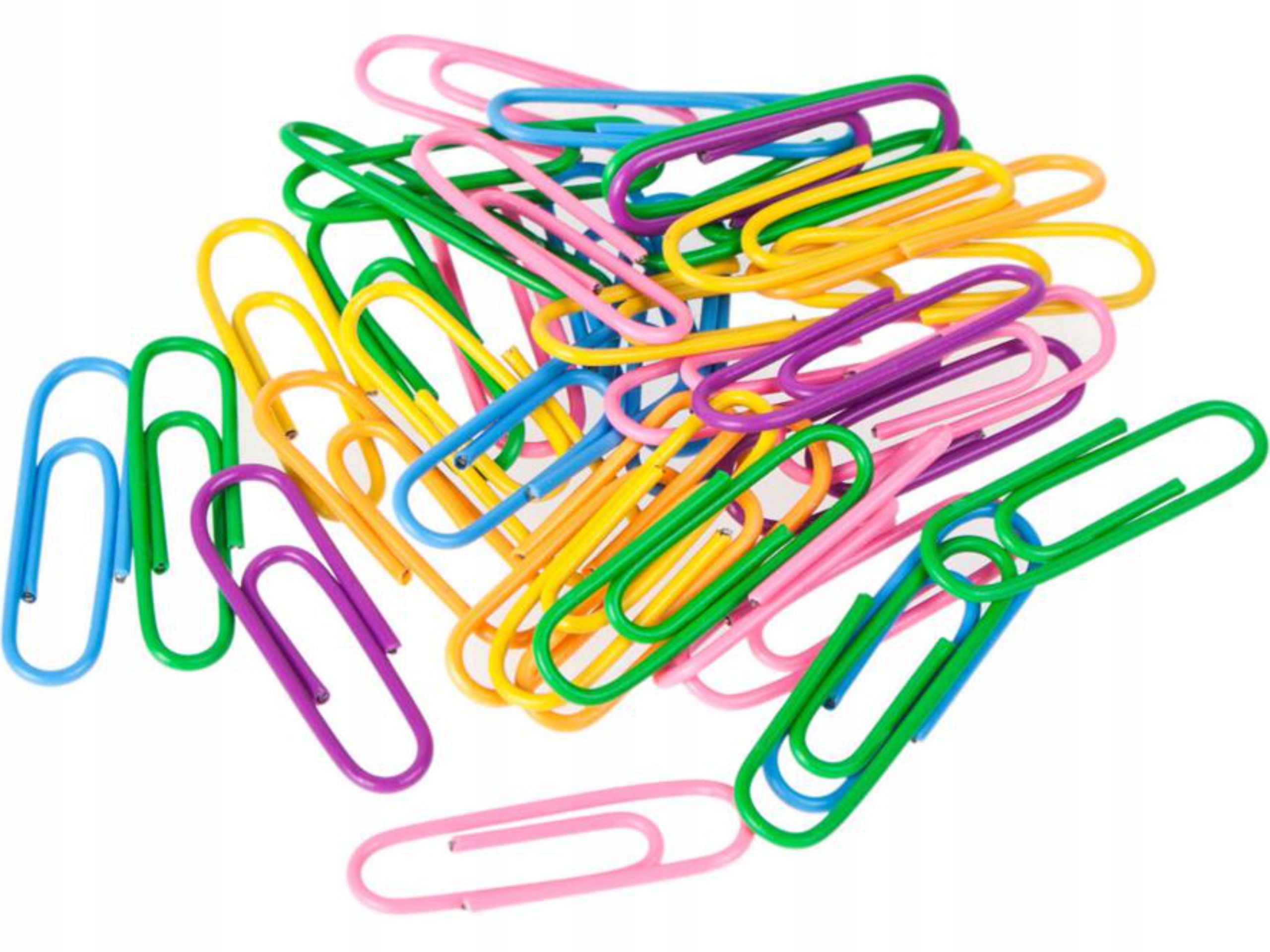 Spinacze biurowe kolorowe okrągłe w słoiku 750 szt Marka Starpak