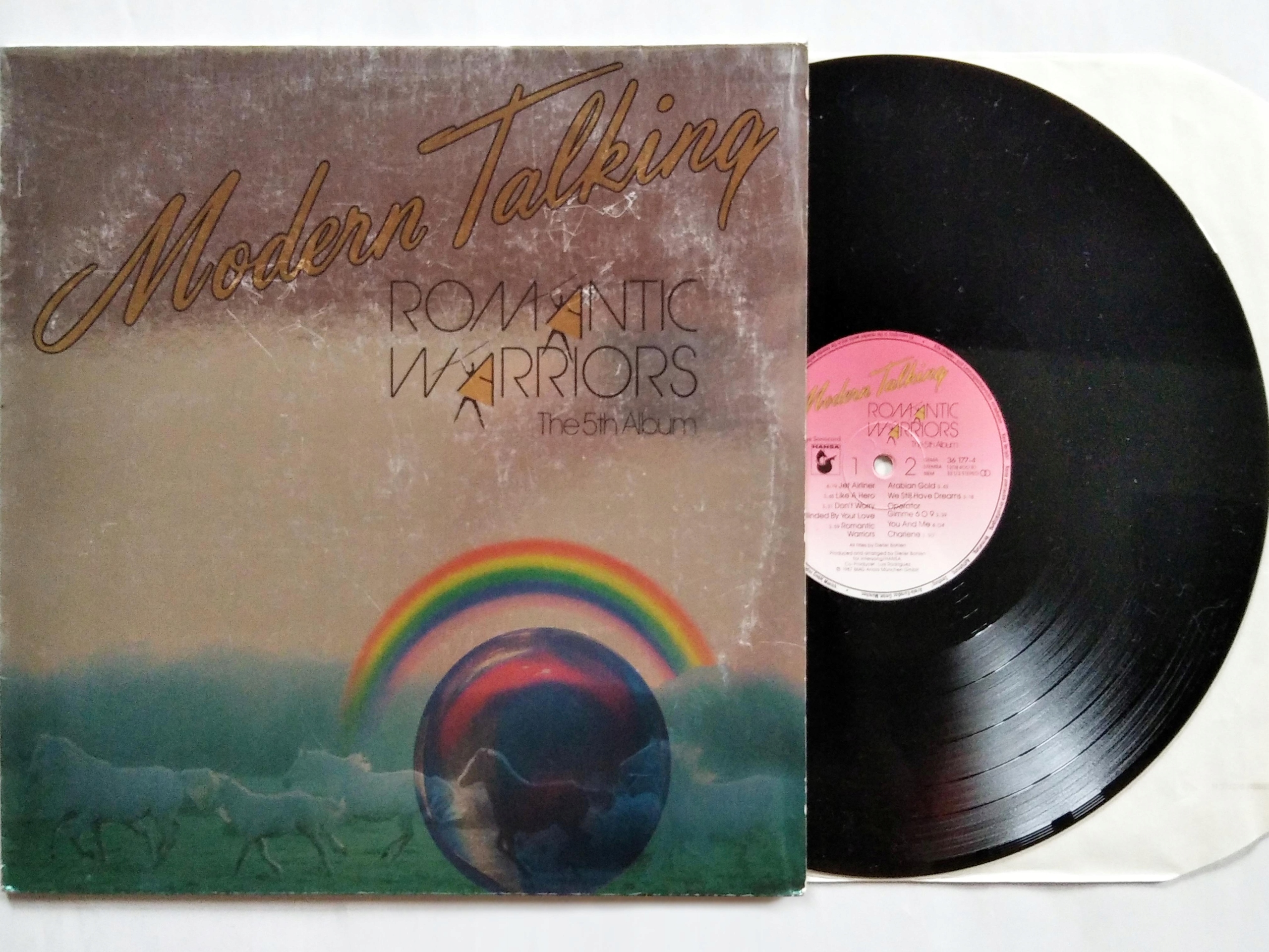 Lp Modern Talking Romantic Warriors The 5th Album 1987 Unikat Ex+