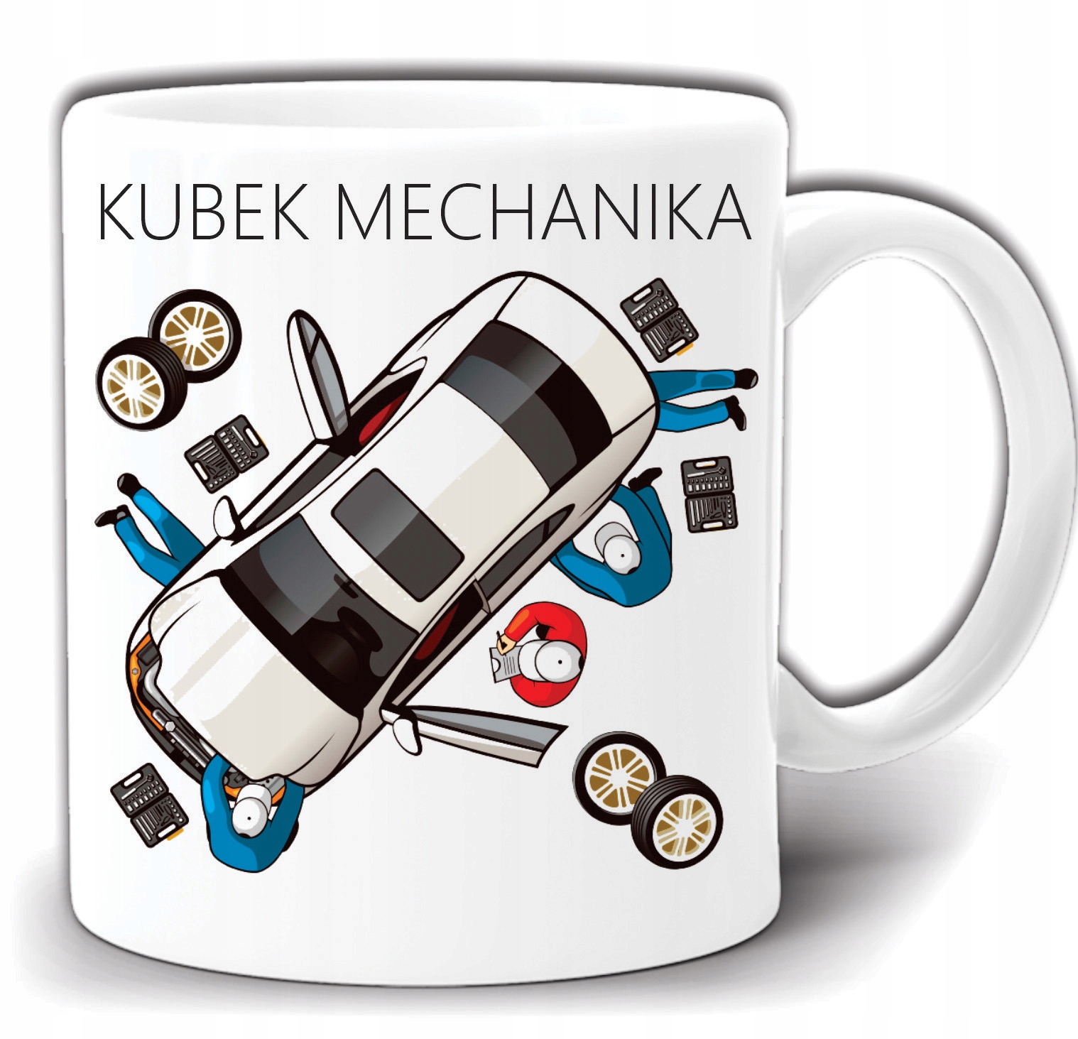 

Auto Naprawa Mechanika Kubki D Dzieci +pudeł GW482