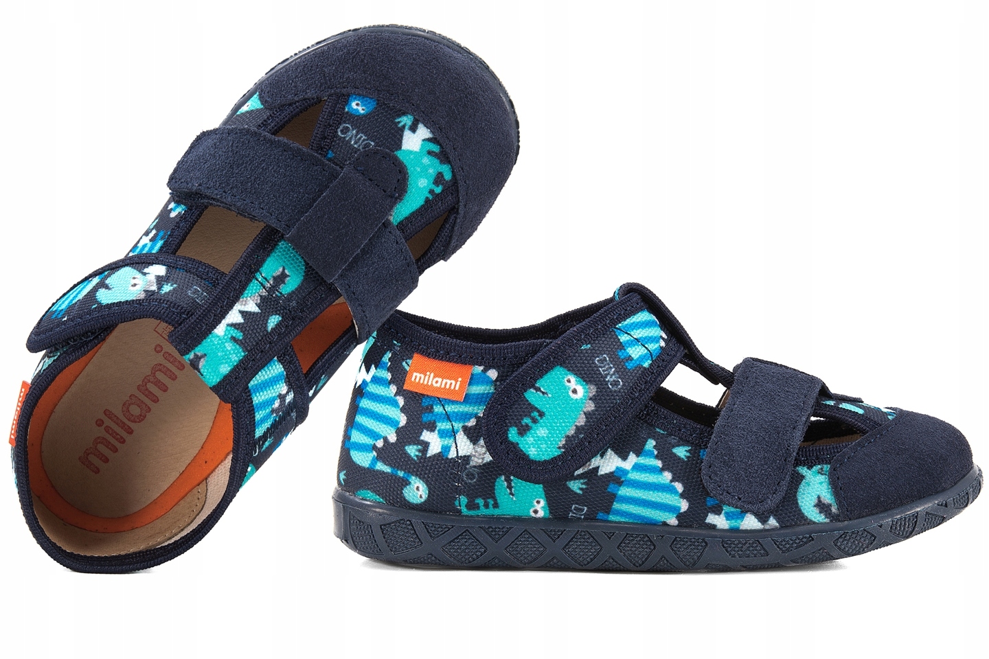 Kapcie, buty dziecięce Milami 118-BR-14-BLUE