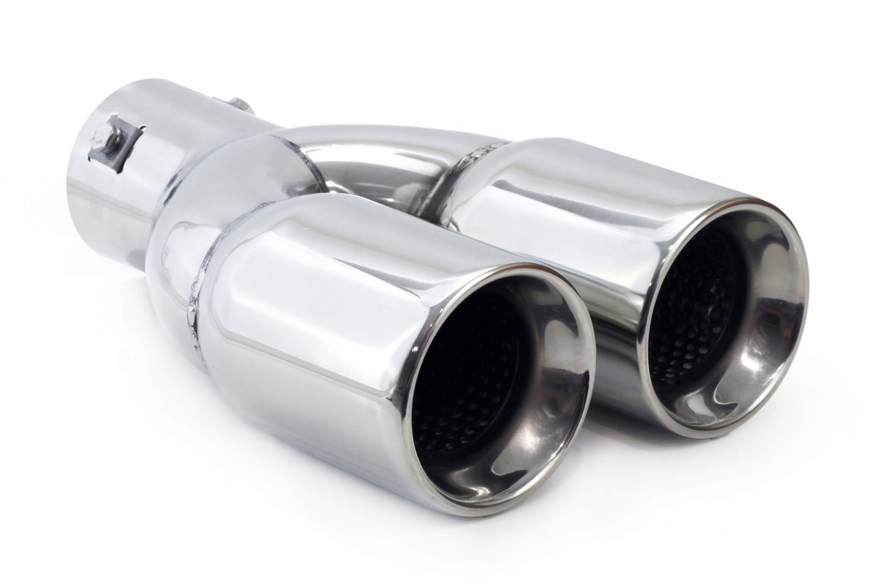 

Końcówka Wydechu Chrom Nierdzewka Dwururka 36-54mm