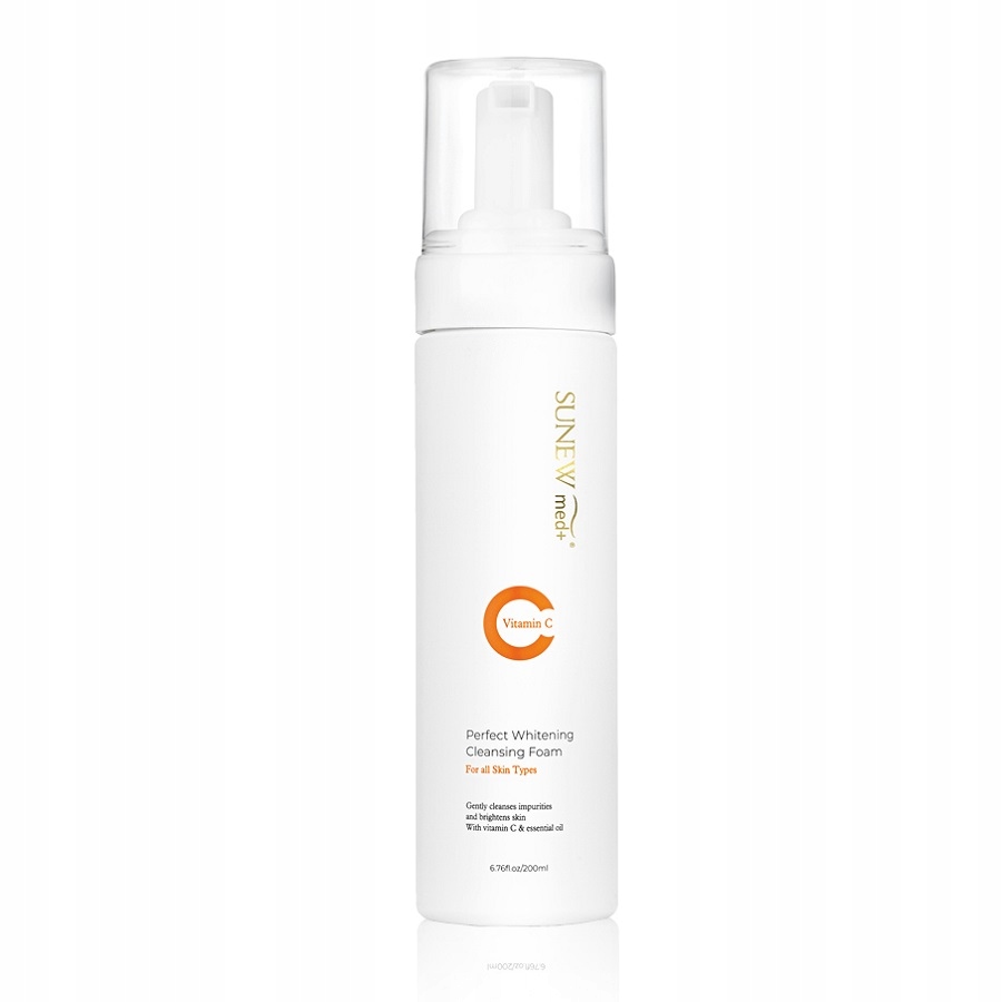 SunewMed+ Perfect Whitening Cleansing Foam aktivní pěna na mytí obličeje a