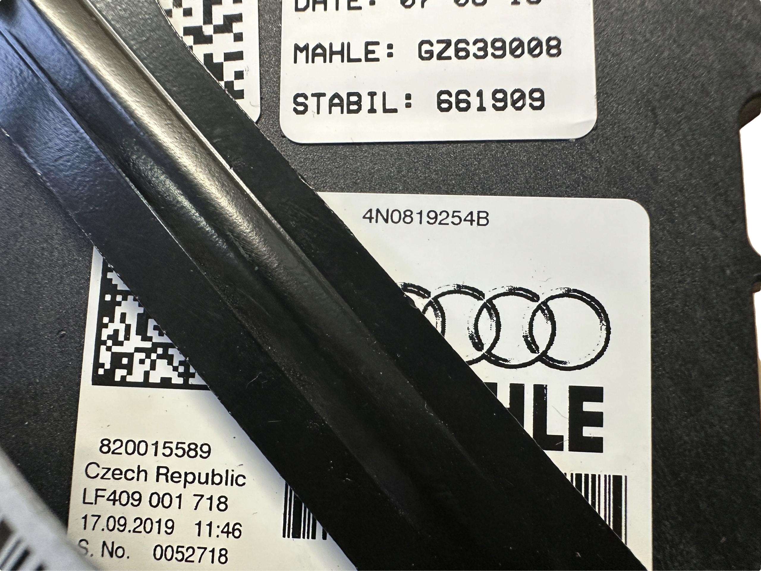 AUDI A6 A7 4K C8 ATOMIZER luft 4N0819556