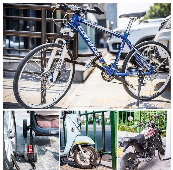 ULTRA WYTRZYMAŁA BLOKADA ROWEROWA NA ROWER MOTOR ZAPIĘCIE ŁAŃCUCH Model Ultra Pro100