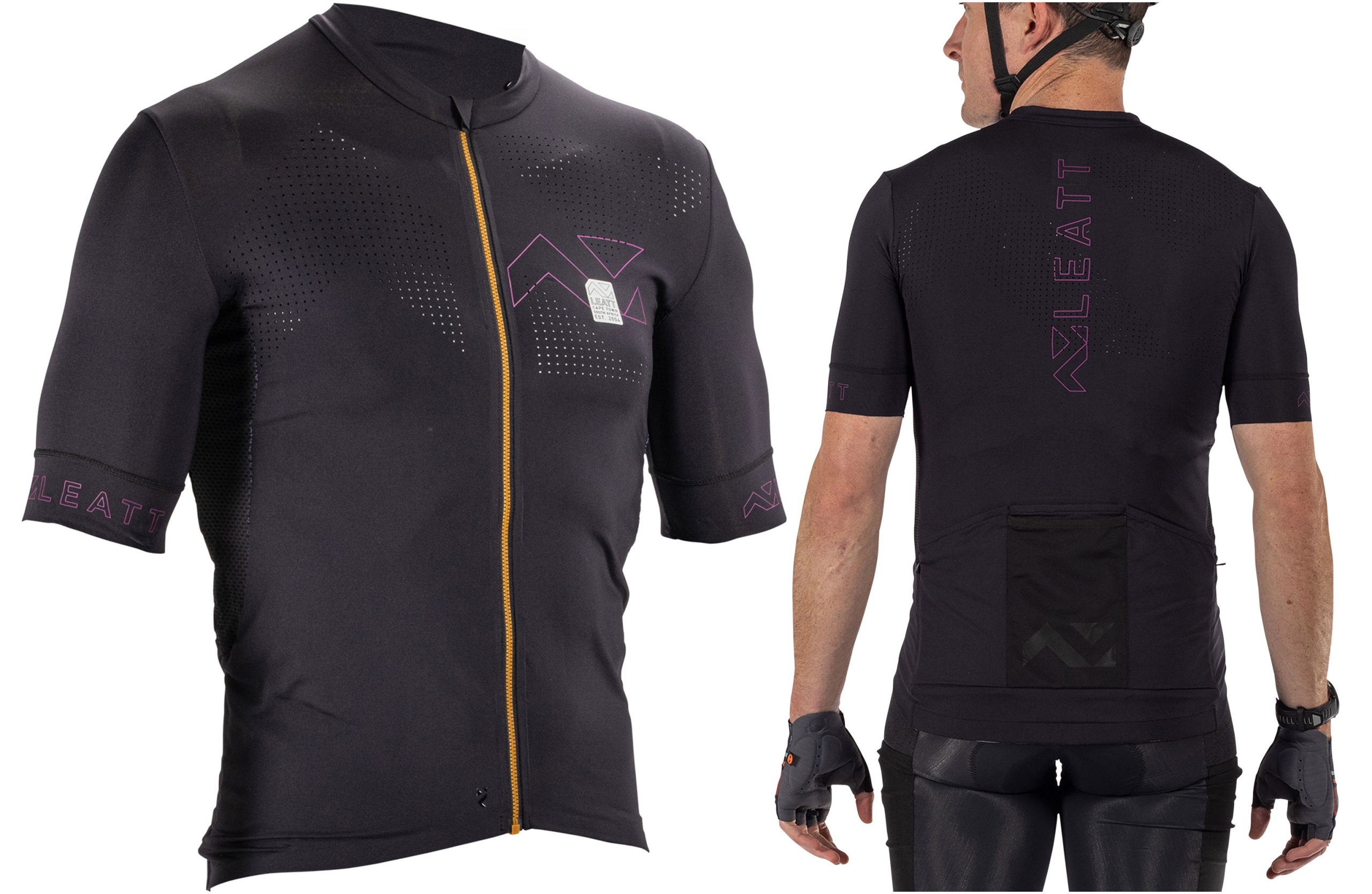 Cyklistický dres Mtb Leatt Endurance 5.0 Black XL