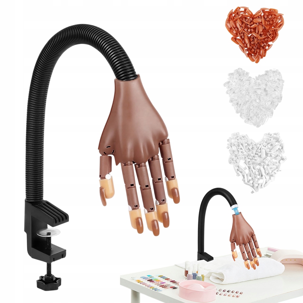 Ruka ruka pro cvičení učení manikúry nehty Cvičení manikúry