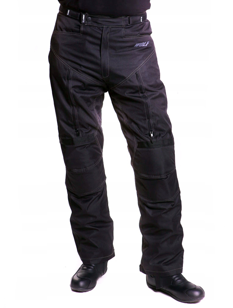 

2-WARSTWOWE Mocne Spodnie Motocyklowe Wolf r 2XL