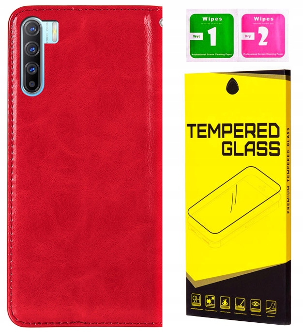 

Etui Portfel Blue Magnet Do Oppo Reno 3 Szkło