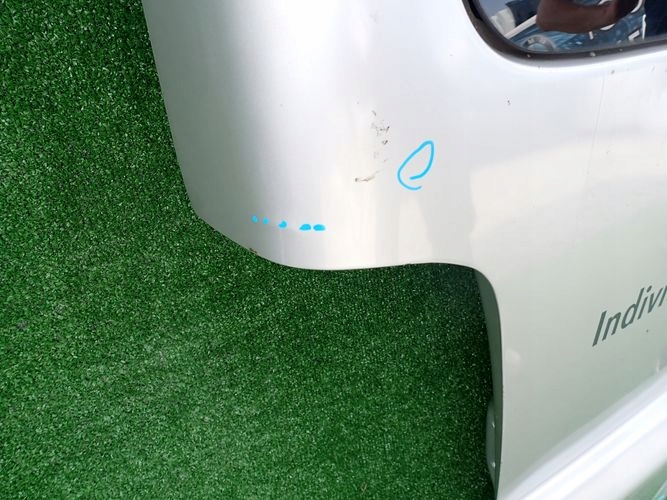 MERCEDES VITO W638 638 boot doors rear part window