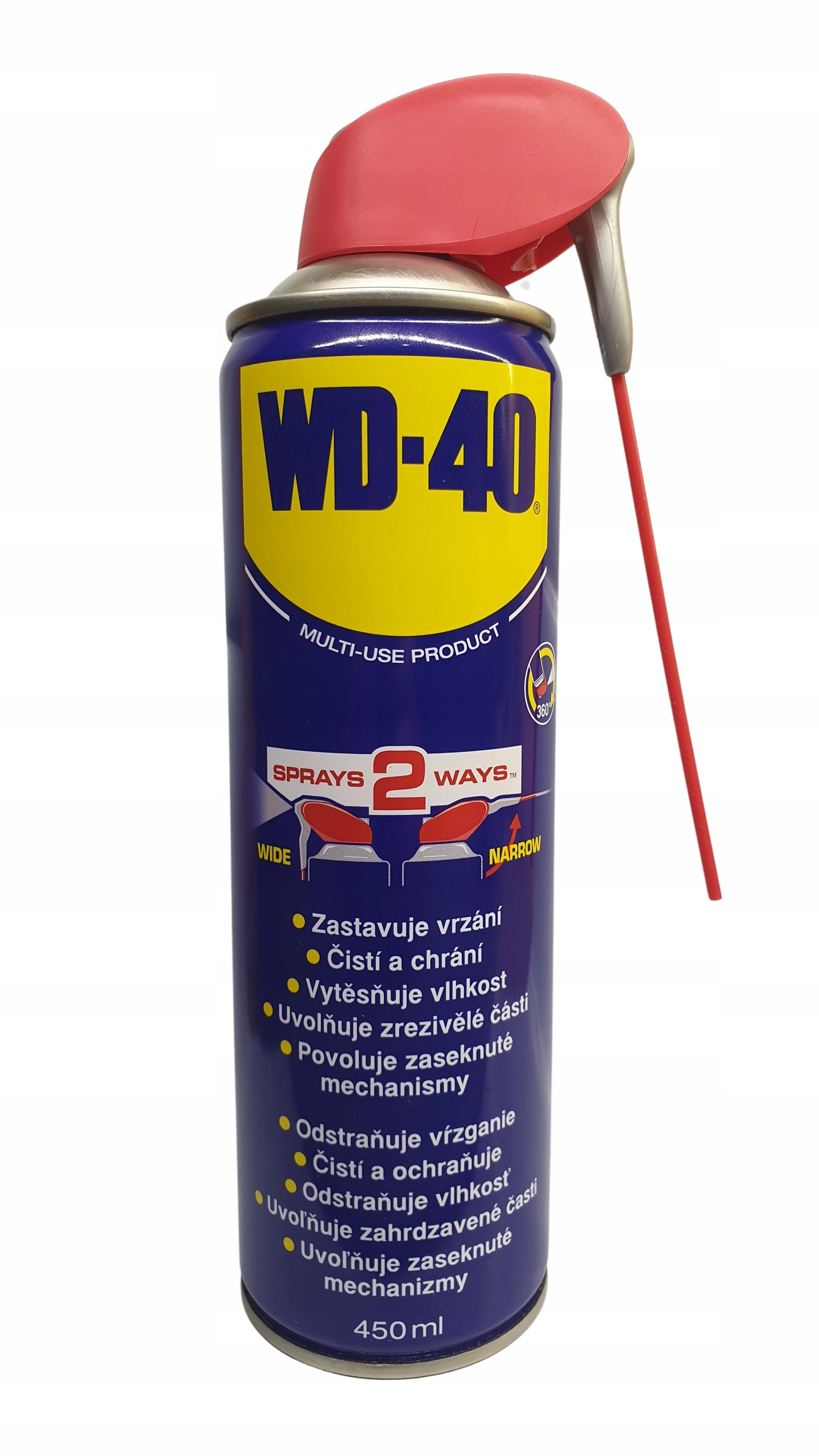 PREPARAT WIELOFUNKCYJNY ODRDZEWIACZ WD-40 z aplikatorem spray 450 ml 2 SZT. Producent WD-40