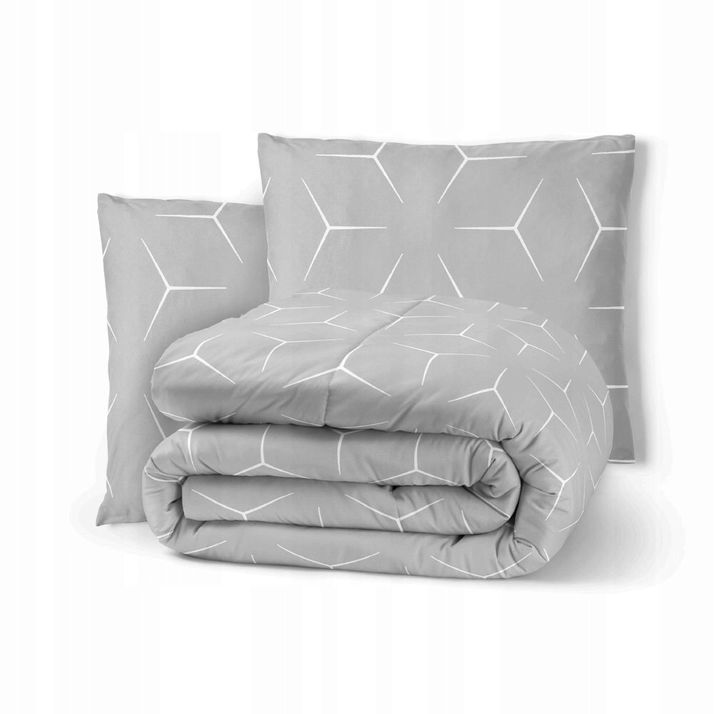 Krepové Povlečení 200x220 2 povlaky Premium 100% bavlna v polštině Milano sz