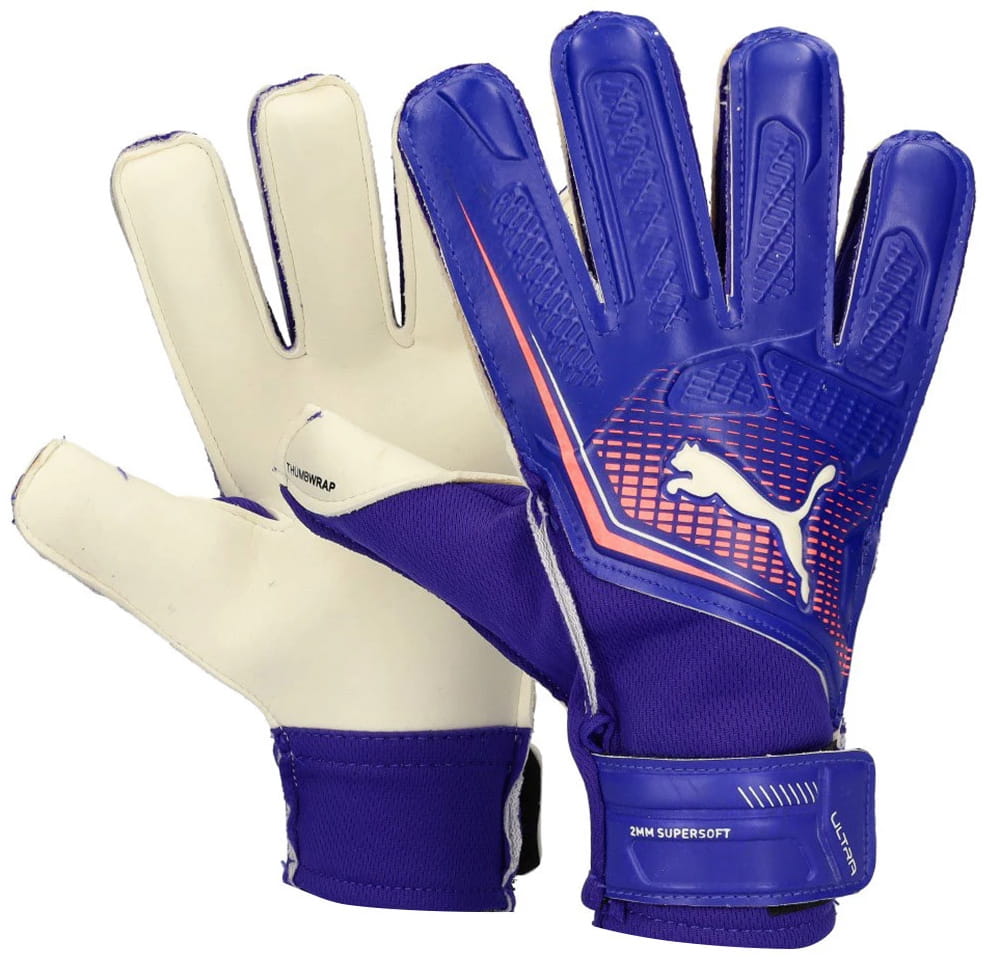 Rękawice bramkarskie piłkarskie dla dzieci Puma Ultra Play Rc treningowe