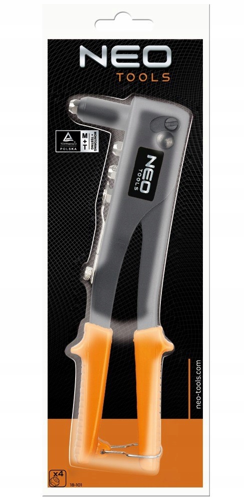 NITOWNICA DO NITÓW STALOWYCH I ALUMINIOWYCH 2.4 - 4.8MM Marka Neo Tools