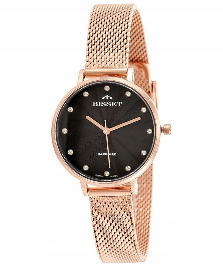 Švýcarské nové dámské hodinky Bisset BIS125 na náramku