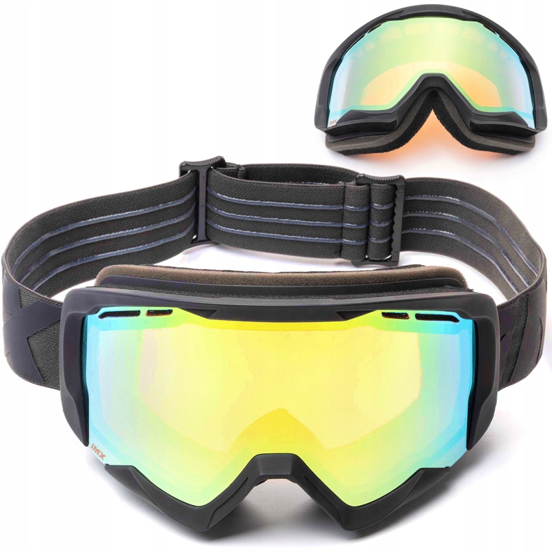 Snowboardové Lyžiarske Okuliare IMX Dvojité Okuliare
