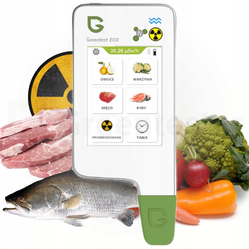 Miernik Azotanów Tester Żywności GREENTEST 4F Rodzaj wykrywacz profili