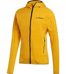 Męska bluza sportowa Adidas Terrex Skyclimb do wędrówek żółta M
