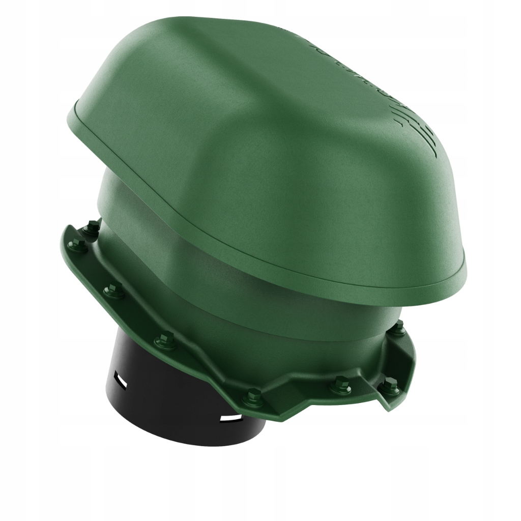 Větrací komín fi125 Trapez T14 Zelený 6020