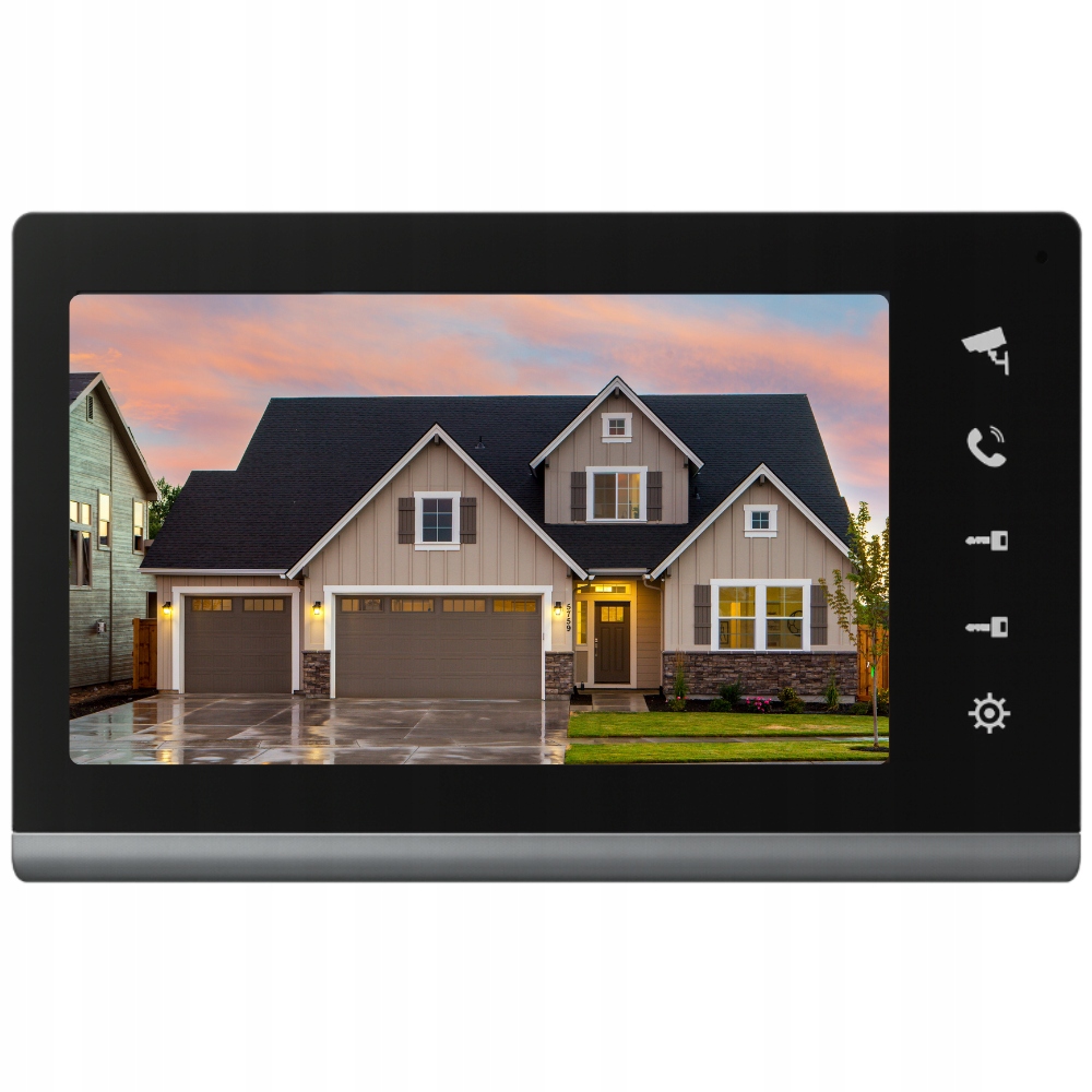 Wideodomofon Przewodowy Domofon Dodatkowa Stacja Wewnętrzna JD-S1Vi05A-7