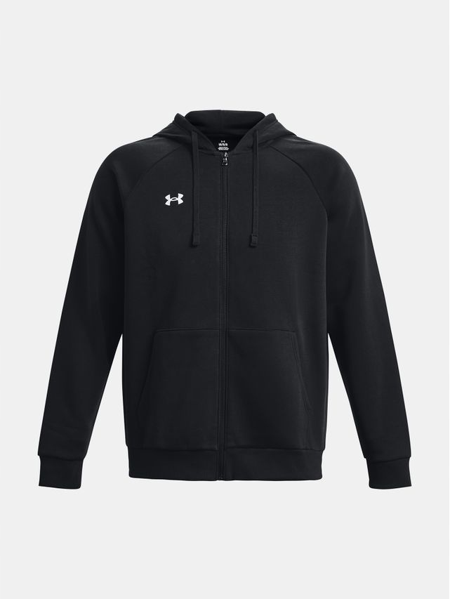 Pánská mikina Under Armour Ua Rival Fleece Fz černá M
