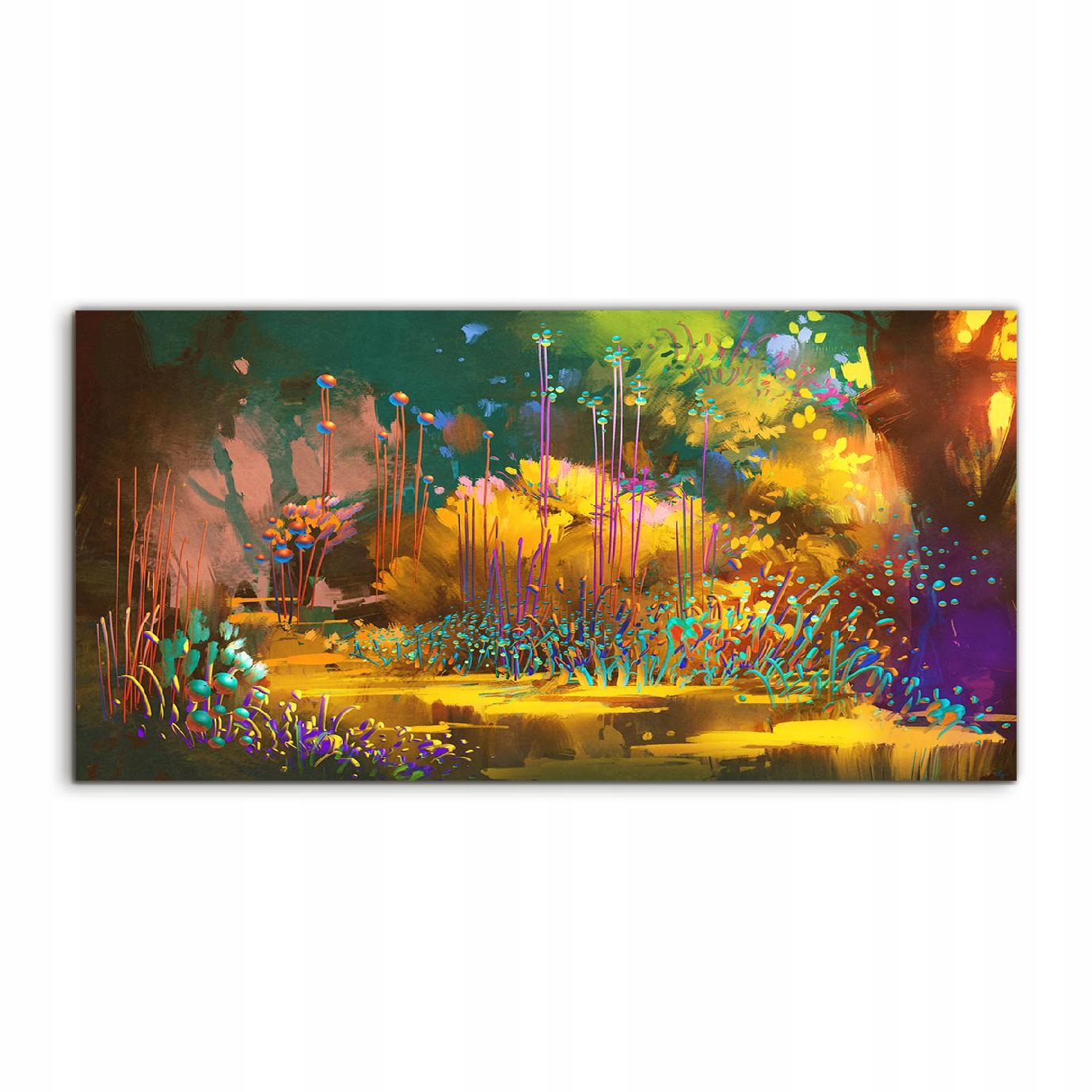 Akrylový obraz 100x50 Závesné stromy Kvety Príroda