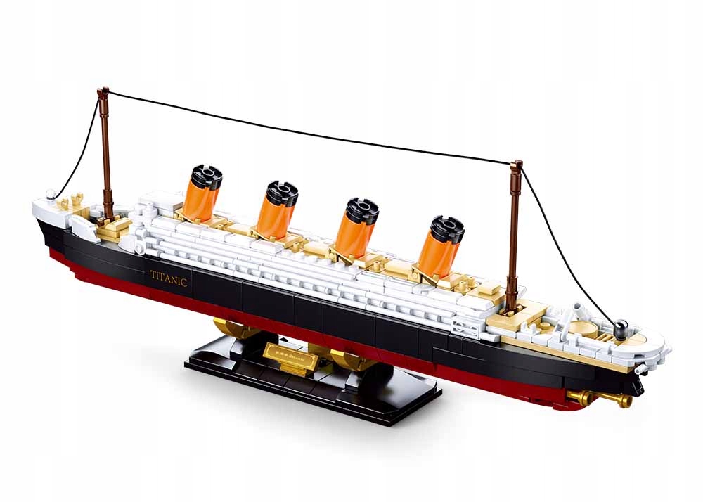 RMS TITANIC KLOCKI -SLUBAN Typ klocki konstrukcyjne