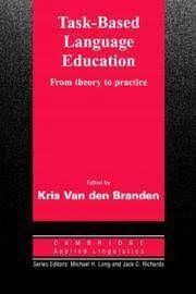 Task Based Language Education Branden Kris