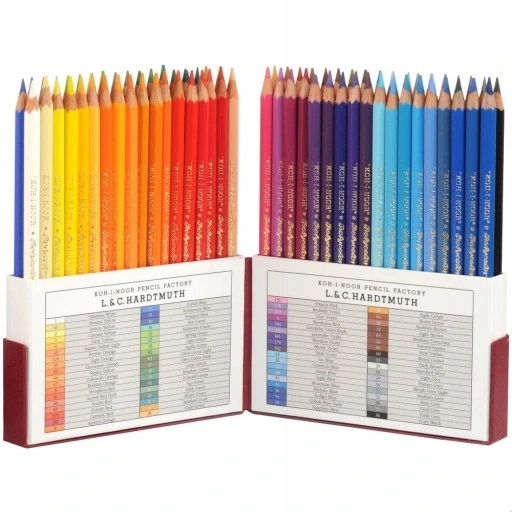 Kredki ołówkowe Koh-i-Noor Polycolor, 72