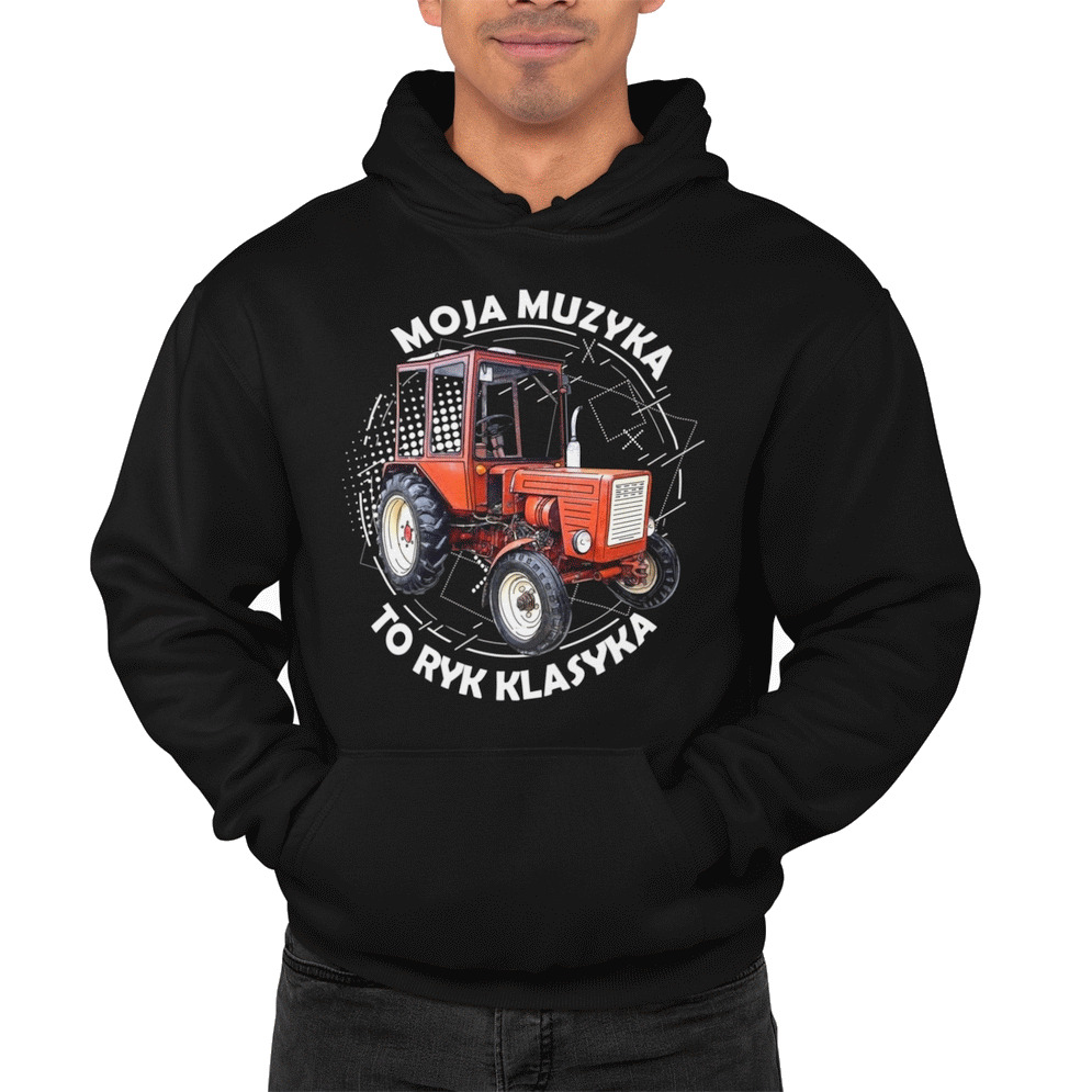 

Ciepła Bluza Prezent Traktor Ciągnik Władimirec
