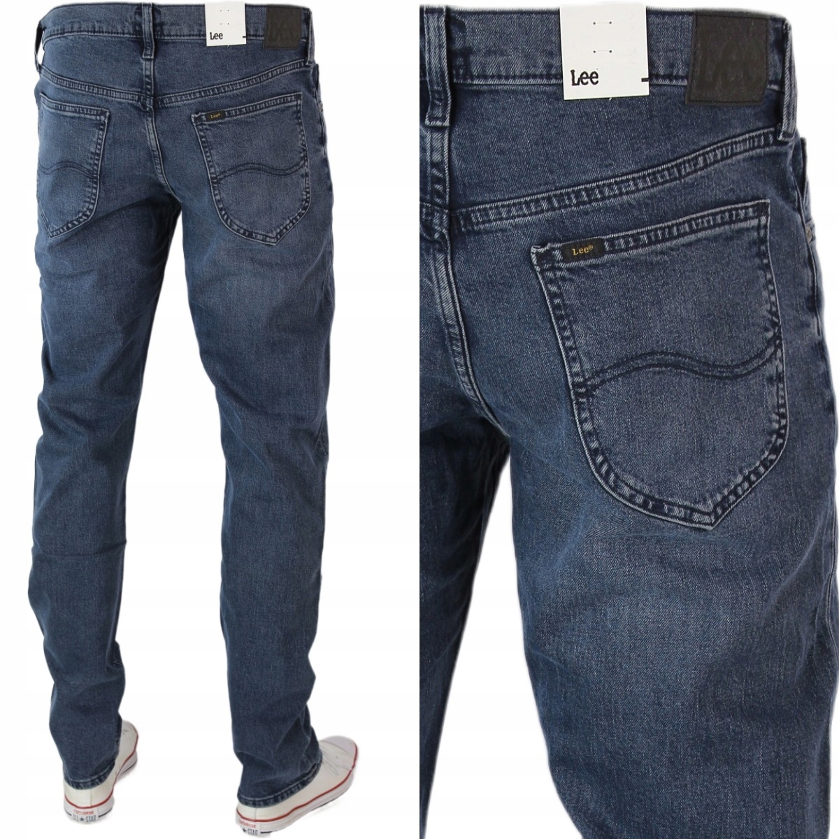 Lee Daren Jeansy Proste Reg. Straight "Holland Blue"_ W38 L34