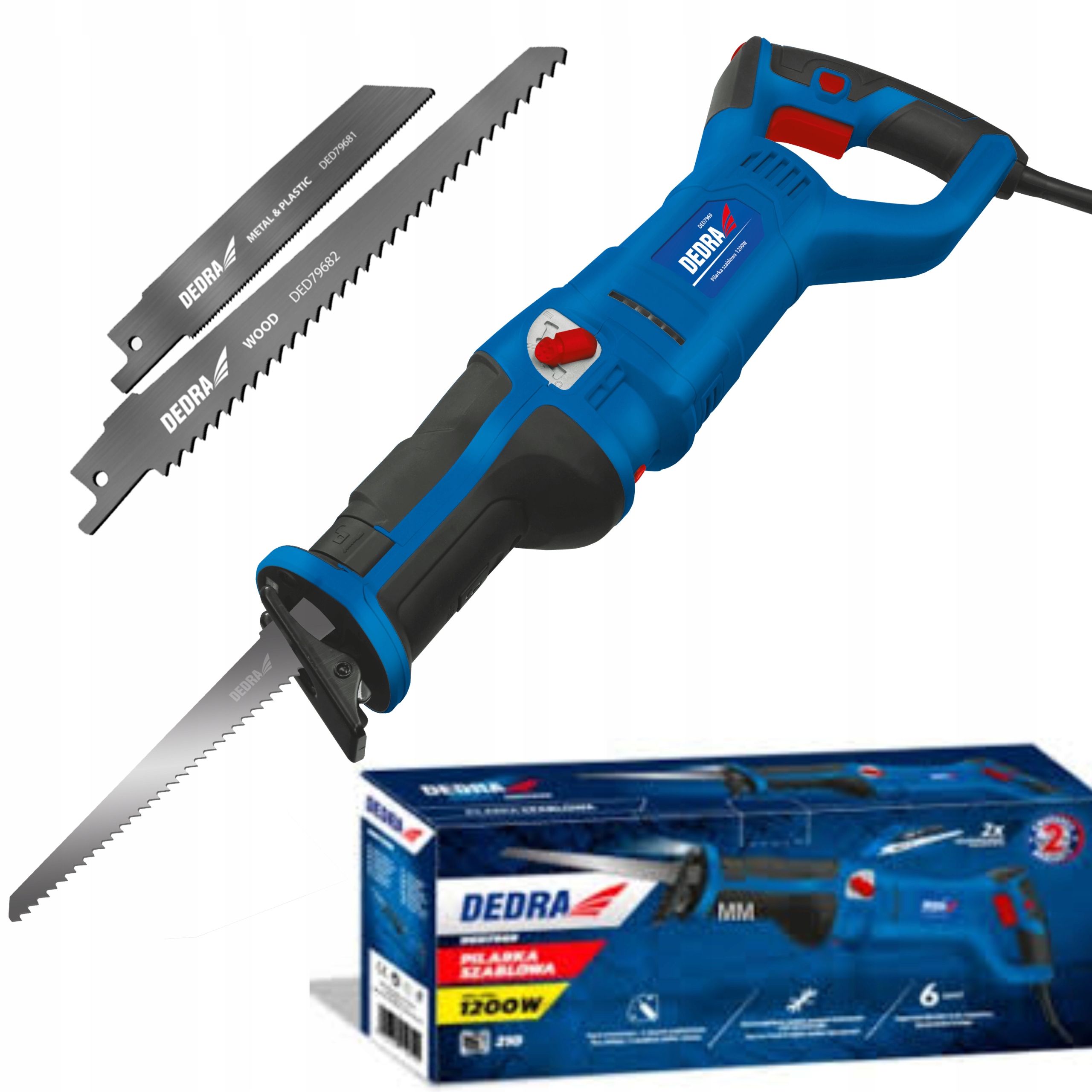 DEDRA PIŁA SZABLASTA 1200W LISI OGON DED7969