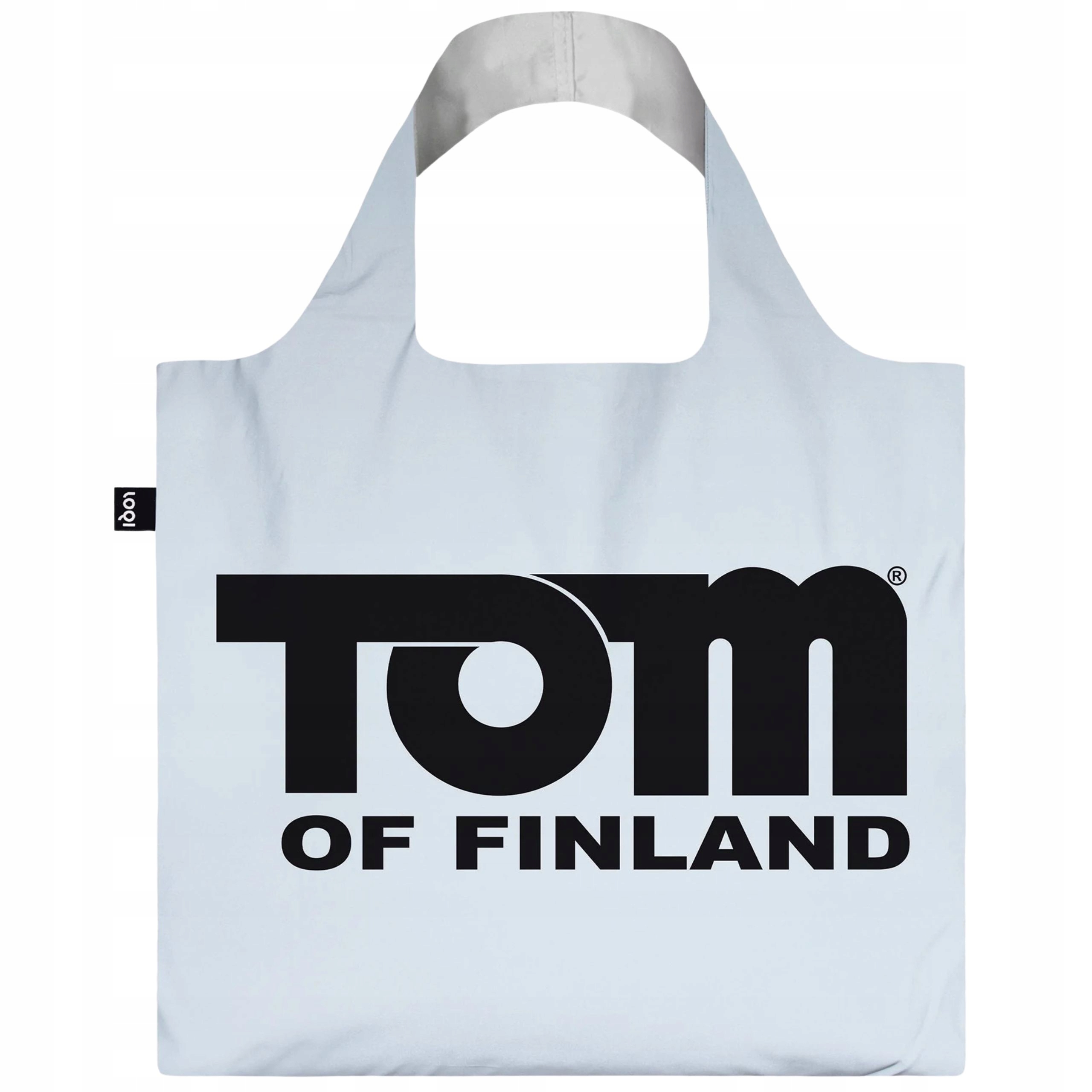 Loqi nákupní taška Tom Of Finland Logo Reflective