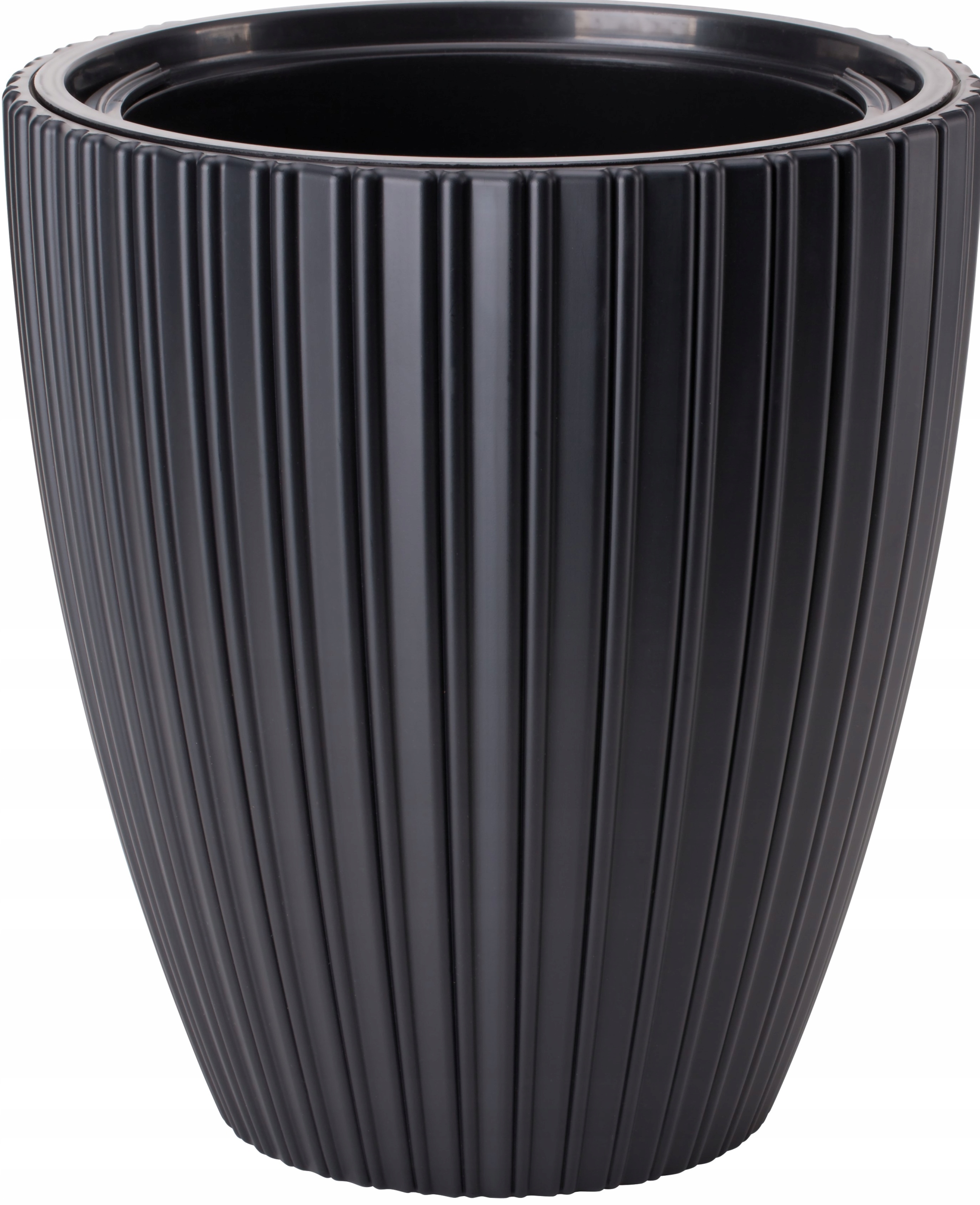 

Donica Doniczka Z Wkładem Mika 3D 40CM Czarna