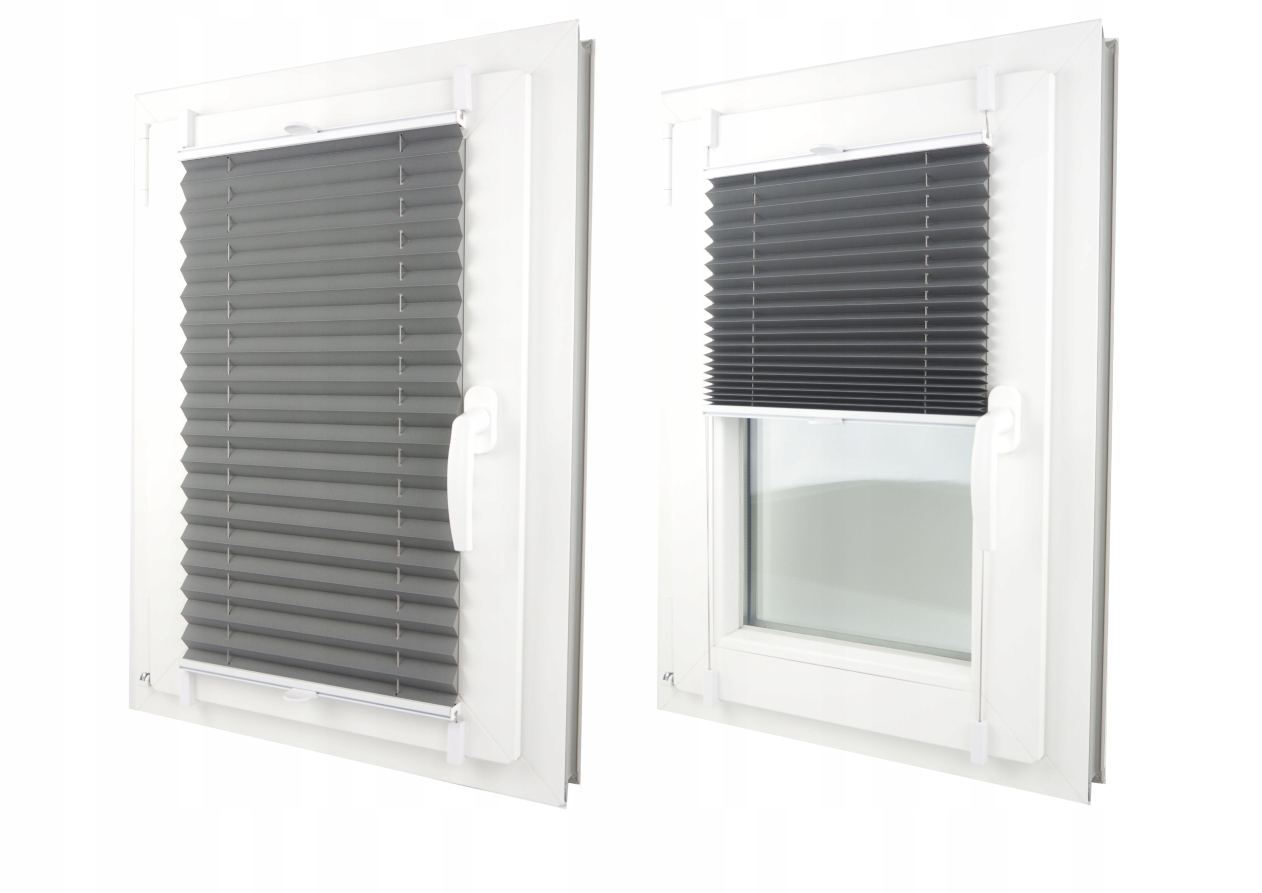 Plisa BEZINWAZYJNA Plisowana ROLETA LUX 37X220 Wzór gładki