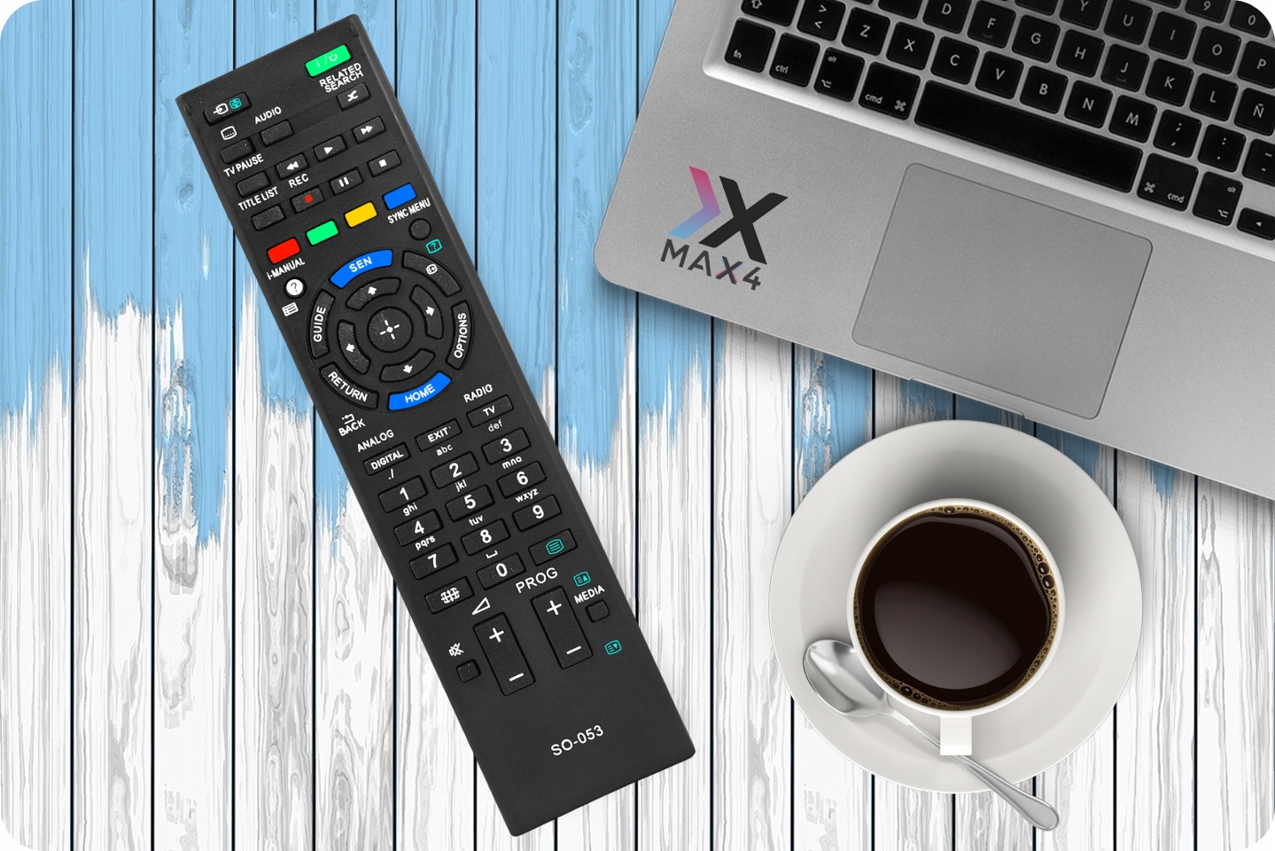 PILOT UNIWERSALNY DO TELEWIZORÓW SONY BRAVIA BATERIE GRATIS Model LXP053