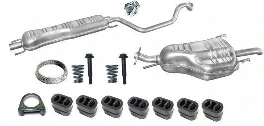 Opel Zafira A 2.0 DTi Di Turbo Van 1999-6/2005 Tlumič