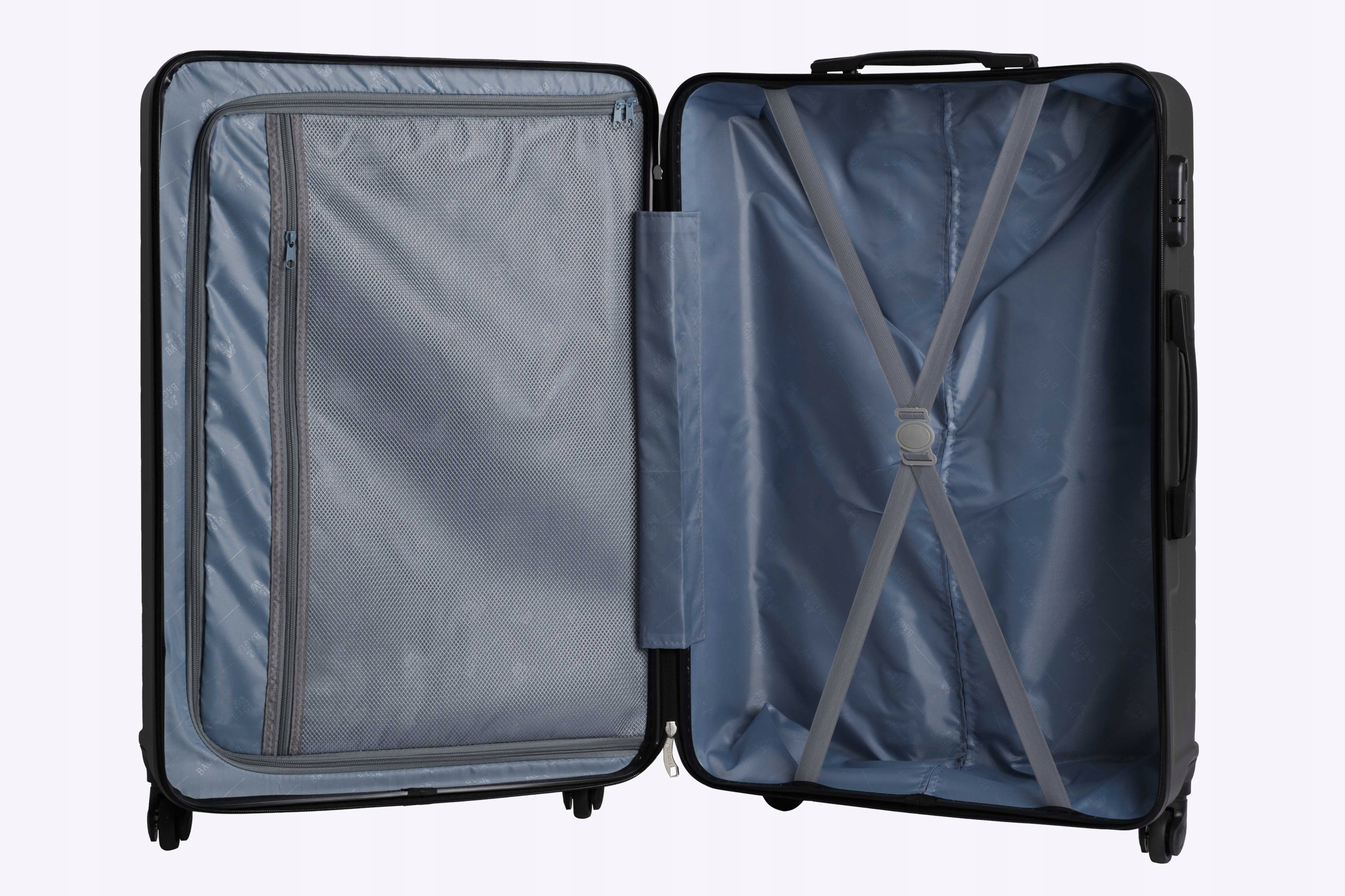 KOMPLET ZESTAW WALIZEK PODRÓŻNYCH BAGAŻ TORBA BAGIA 5szt. AMSTERDAM Kolekcja Amsterdam