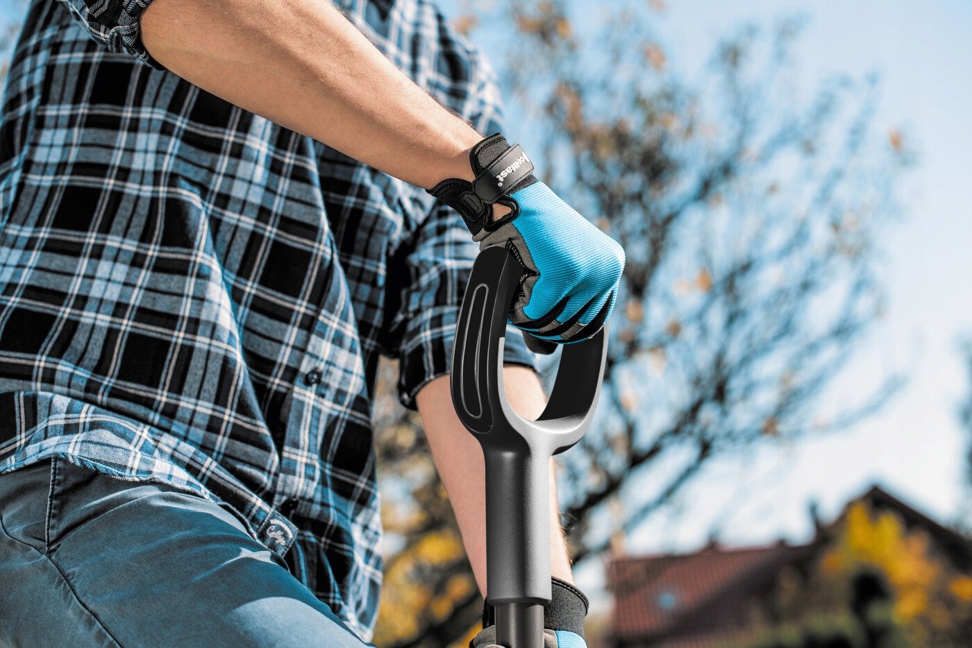 Szpadel Cellfast metal 19x120cm 40-203 + RĘKAWICE Długość narzędzia 120 cm