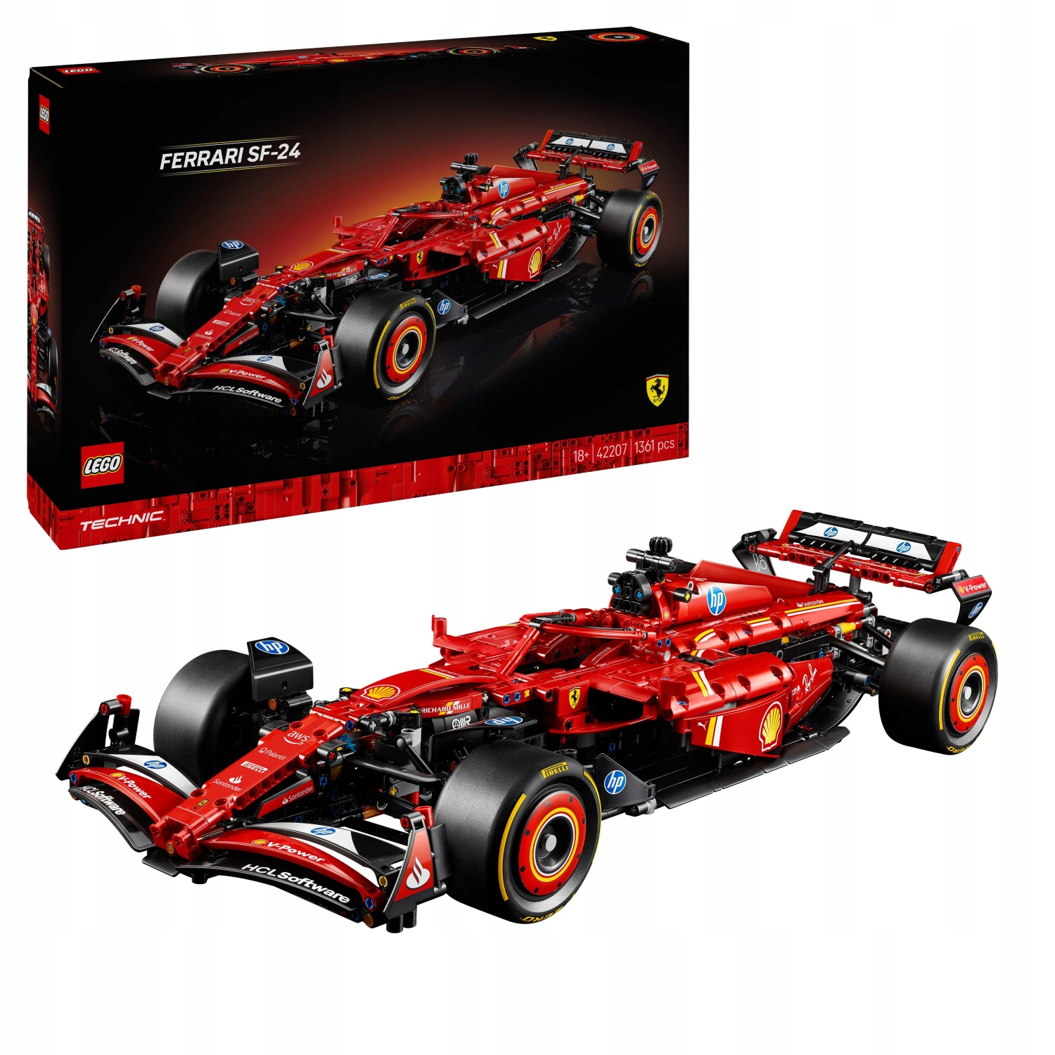 Lego Technic 42207 Auto Ferrari SF-24 F1