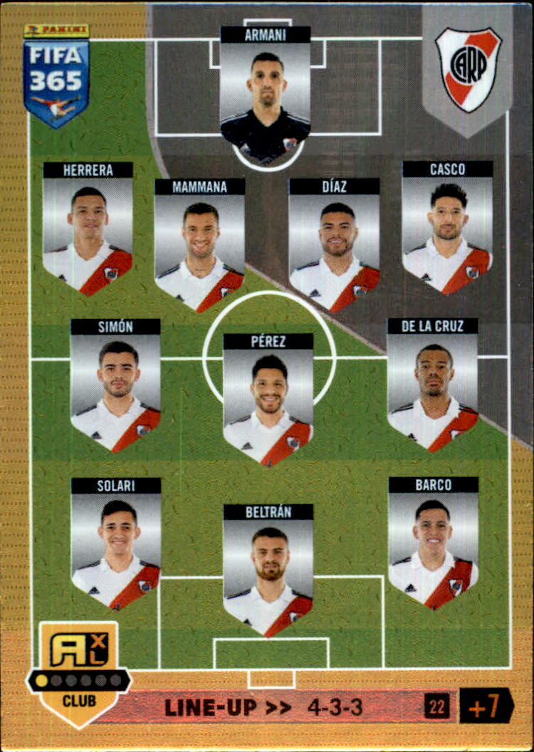 Plantilla river plate 2023