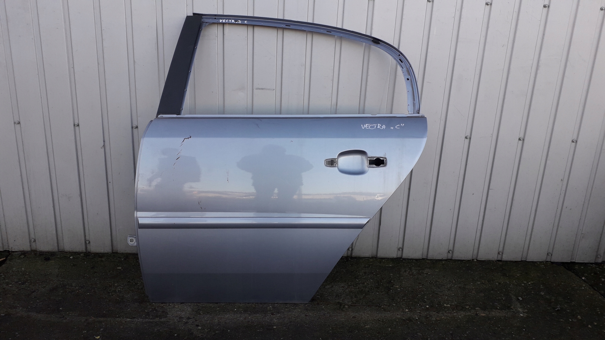 OPEL VECTRA C 4D SEDAN DRZWI LEWE TYLNE + ZAWIASY