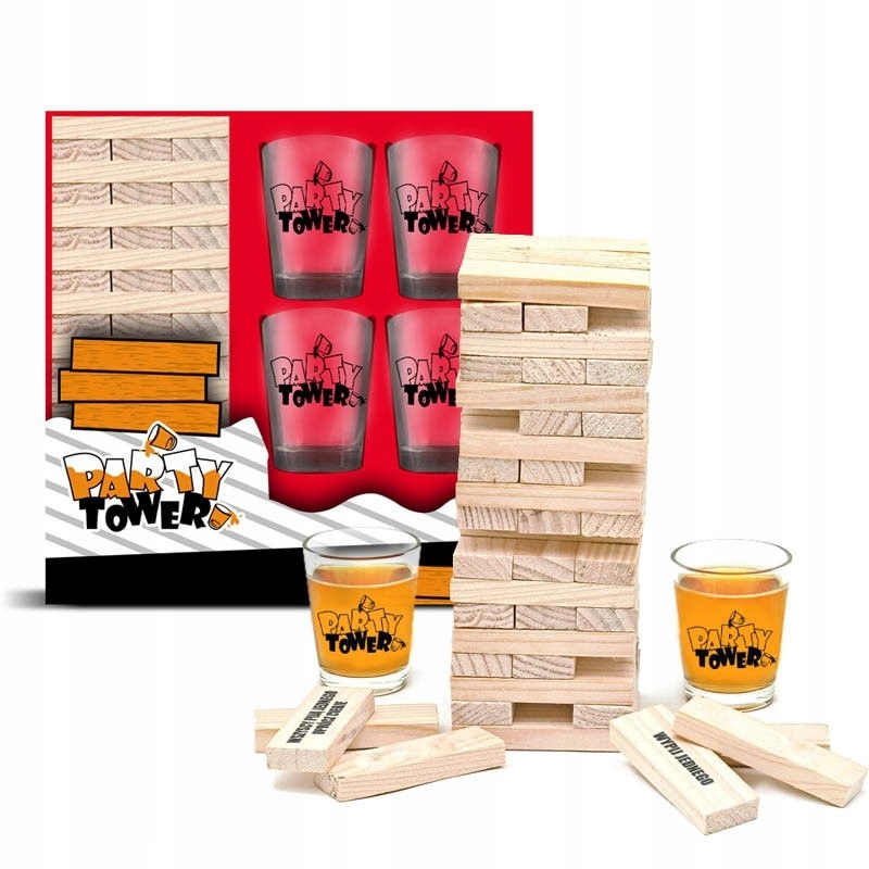 Párty věž dárek k 18. osmnáctce, hra