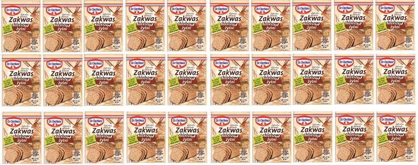 30x 15g Dr. Oetker zakwas chlebowy żytni Karton