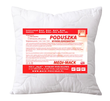 

Poduszka Antyalergiczna Mack 40X40