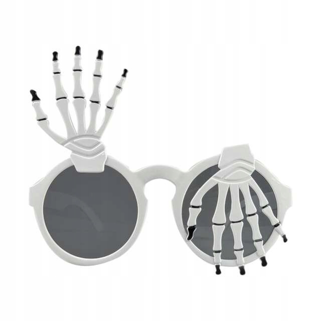 OKULARY KOŚCIOTRUP łapki ozdoba DODATEK