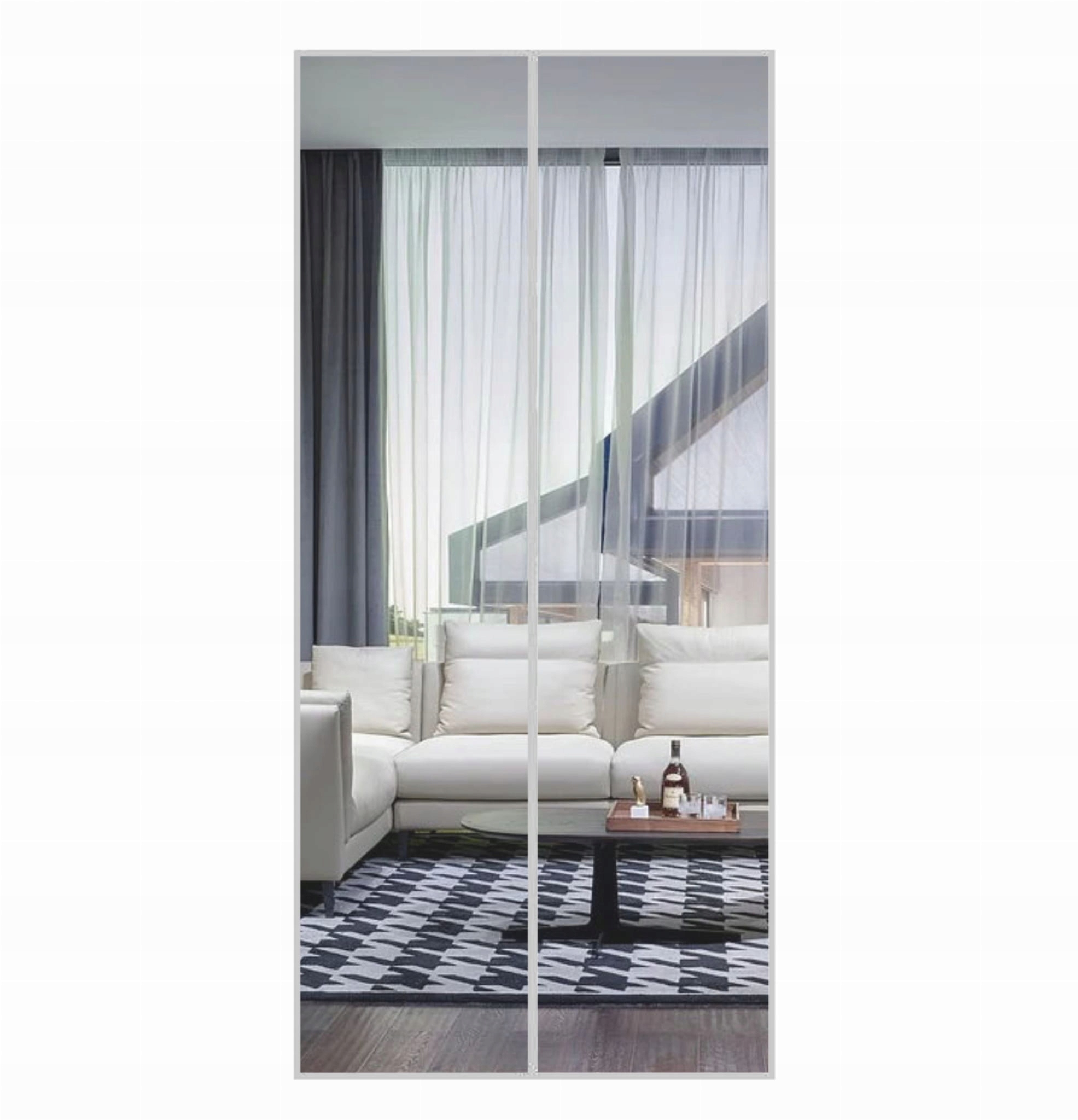 

Moskitiera Na Drzwi 100x220 Podwójne Magnesy Biała
