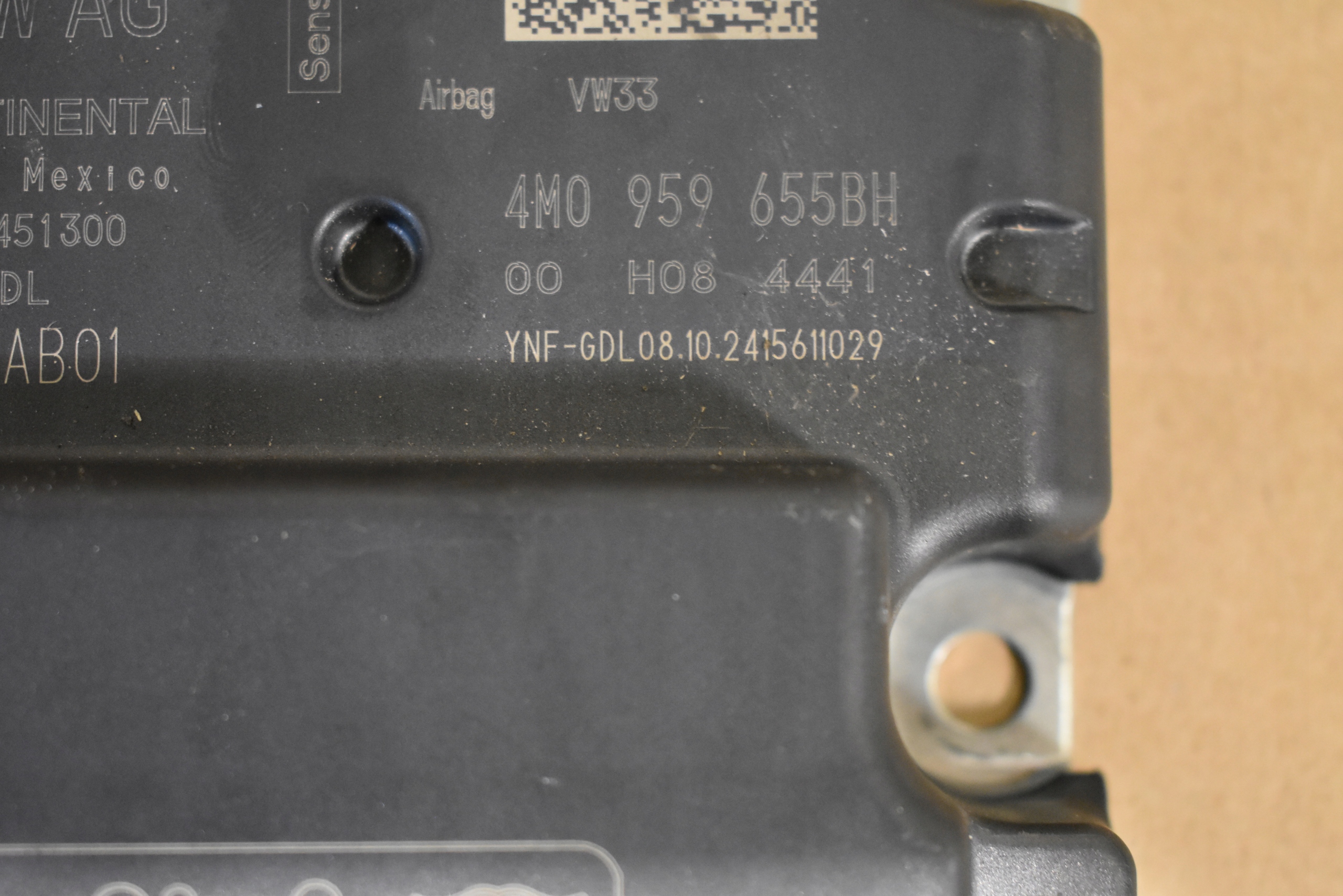 module control unit airbag AUDI Q7 Q8 LIFT 1 9
