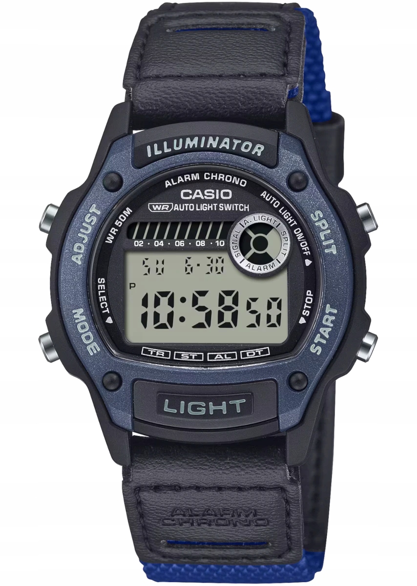 Sportovní hodinky na řemínku Casio W-220HF Gwar.3+3L Zibi Gravírování Bonus