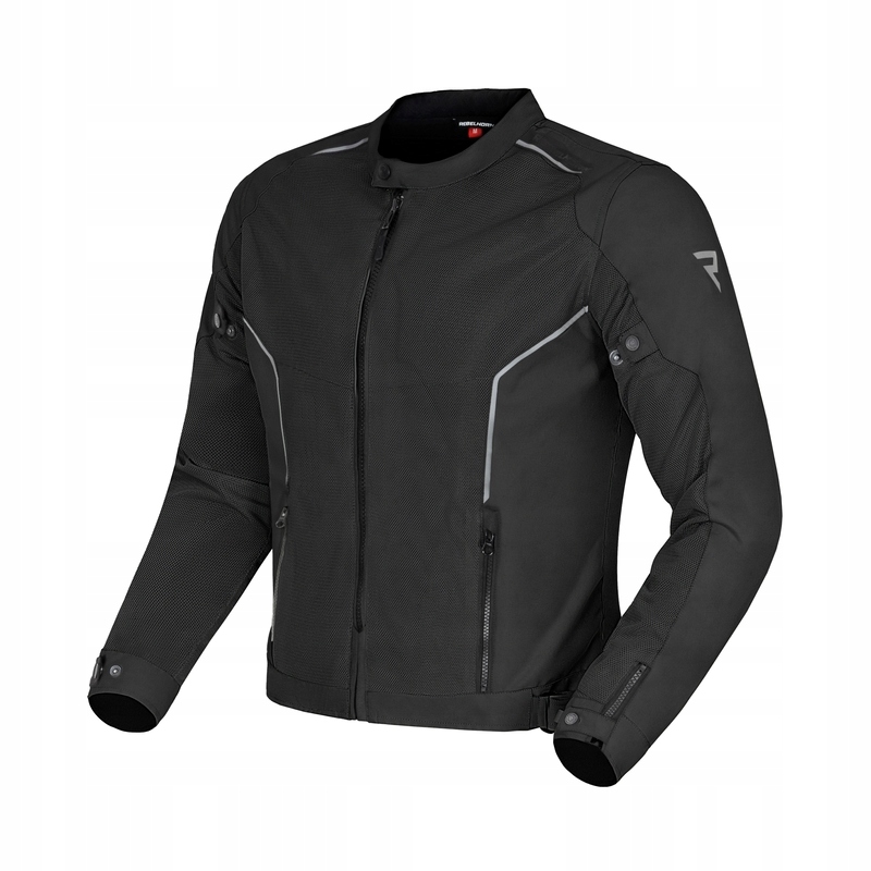 Textilná Motocyklová Bunda Rebelhorn Wave Black (6XL)