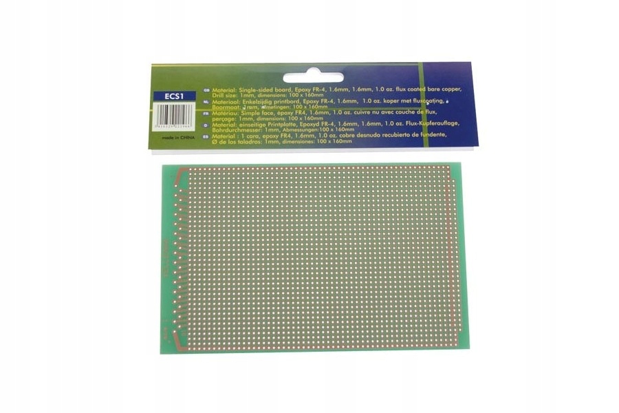 

Płytka Drukowana Eurocard 160x100mm FR4